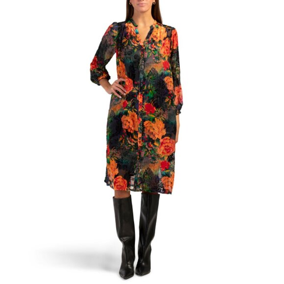 JOHNNY WAS Catalina Renna Dress